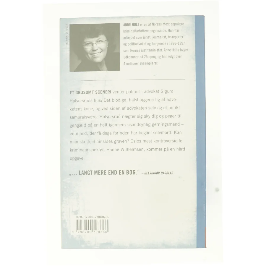 Død joker af Anne Holt