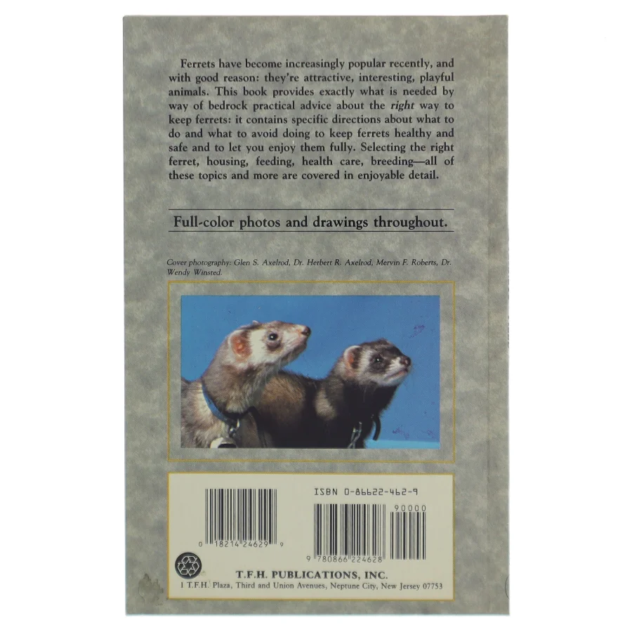 A step-by-step book about ferrets (Bog)