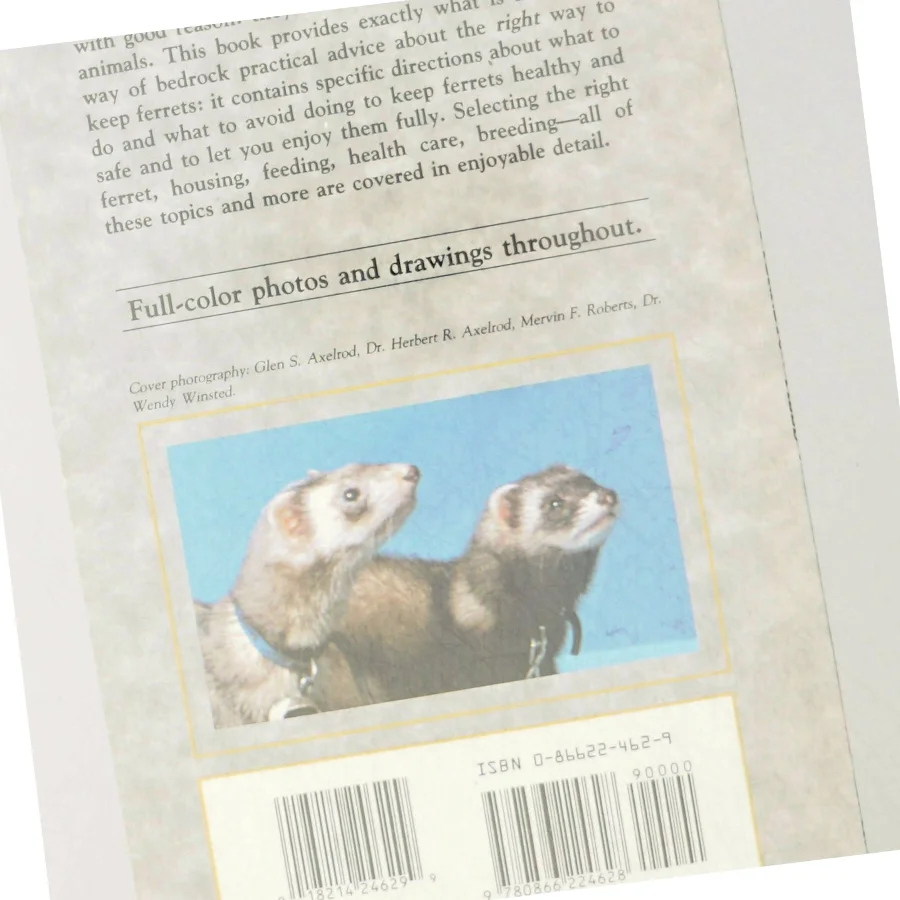 A step-by-step book about ferrets (Bog)