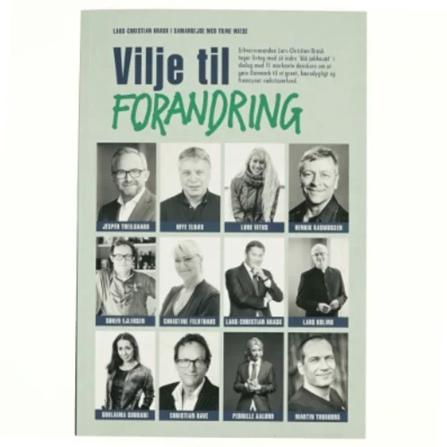 Vilje til forandring af Lars-Christian Brask (Bog)