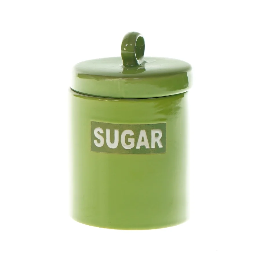 Sukker krukke fra Søsterne Grene (str. 14 X 10cm)