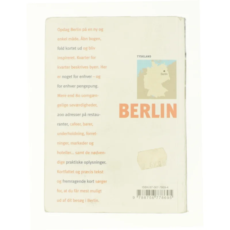 Politikens kort og godt om Berlin fra Bog
