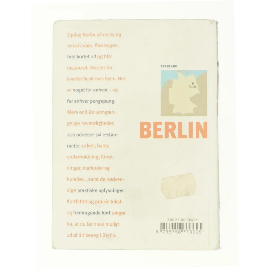 Politikens kort og godt om Berlin fra Bog