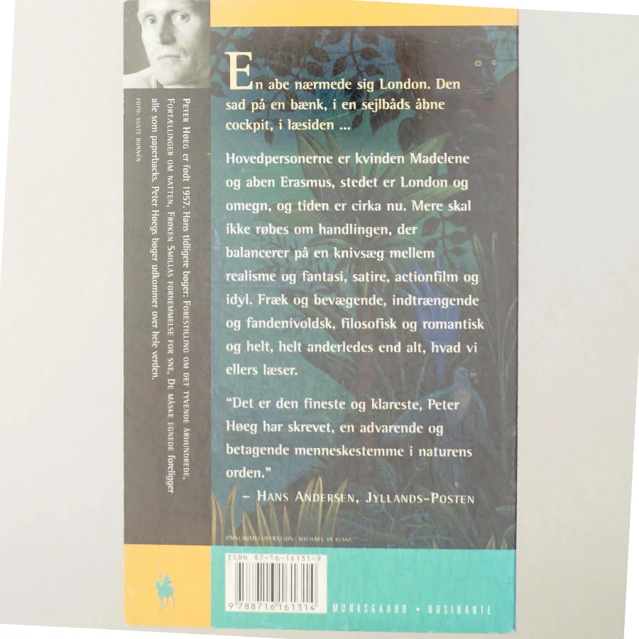 Kvinden og aben : roman af Peter Høeg (Bog)