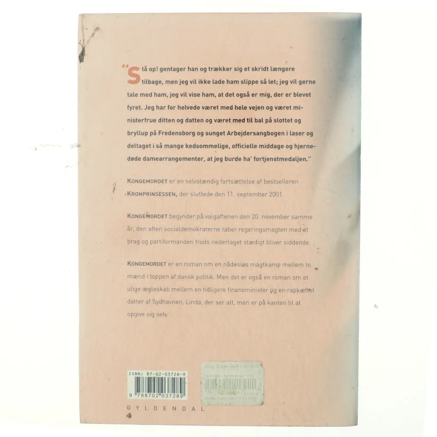 Kongemordet : roman af Hanne-Vibeke Holst (Bog)