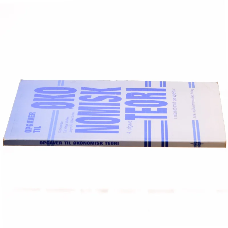 Opgaver til økonomisk teori i internationalt perspektiv (Bog)