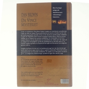Da Vinci Mysteriet af Dan Brown (Bog)