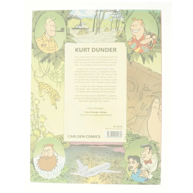 Kurt Dunder i Afrika af Frank Madsen (f. 1962) (Bog)
