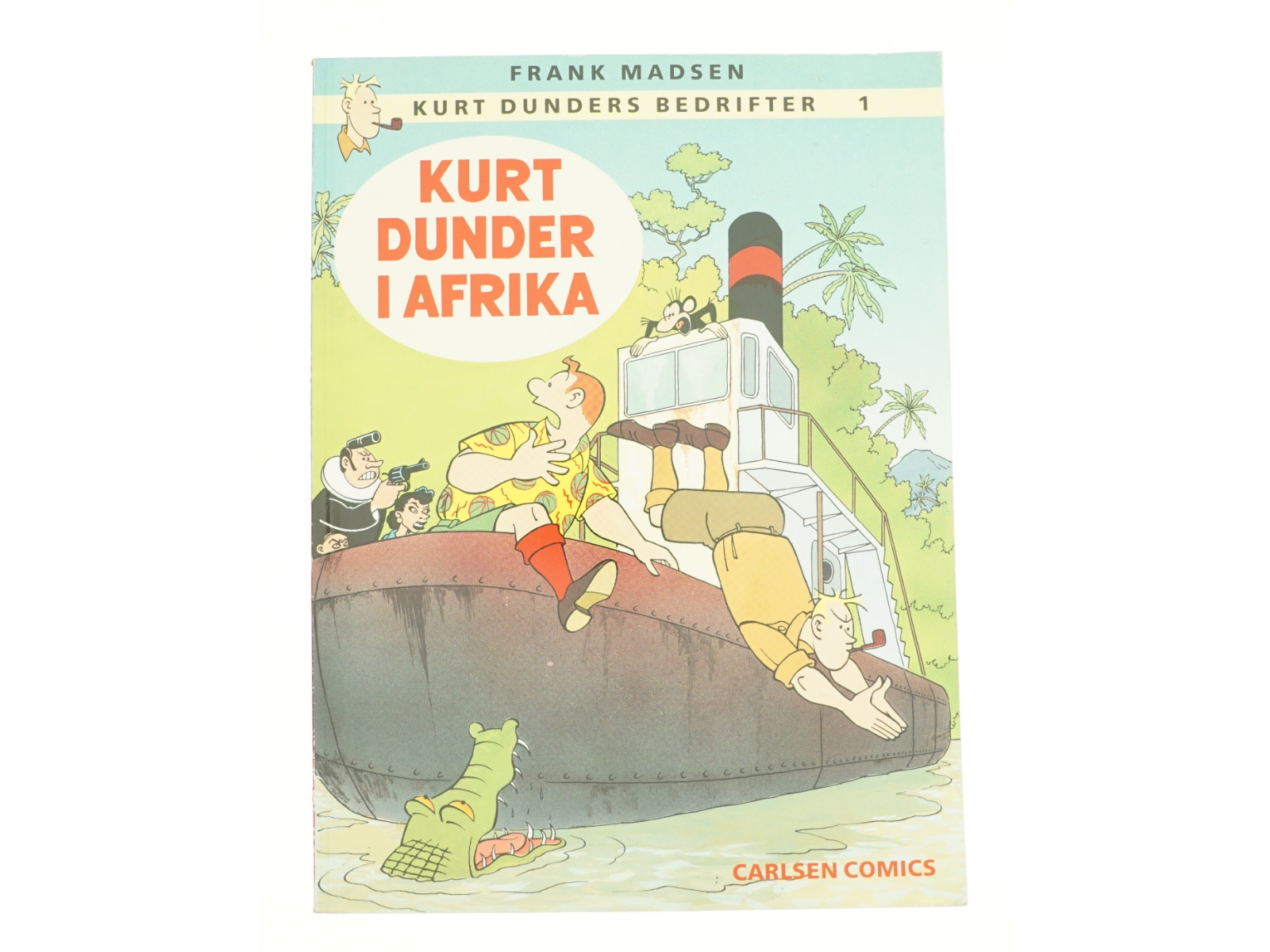 Kurt Dunder i Afrika af Frank Madsen (f. 1962) (Bog)