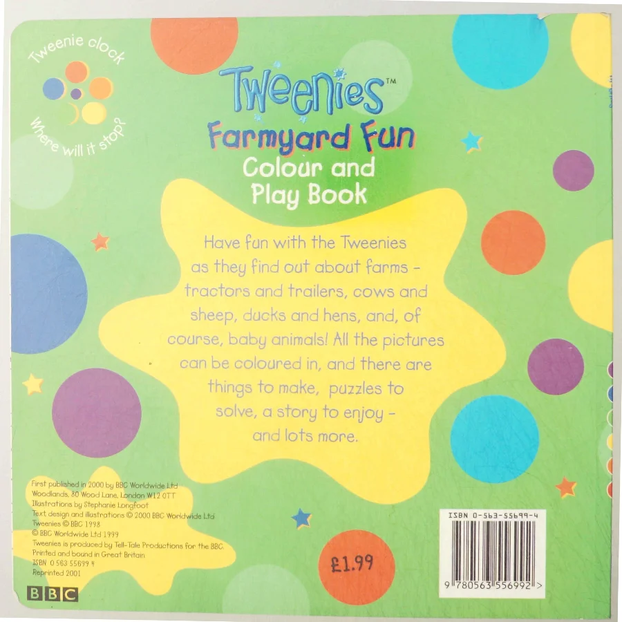 ‘Tweenies’ af BBC Worldwide (Bog)