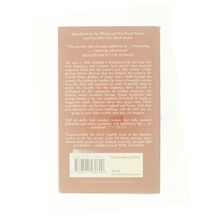 Jonathan Strange and Mr Norrell af Susanna Clarke (Bog)