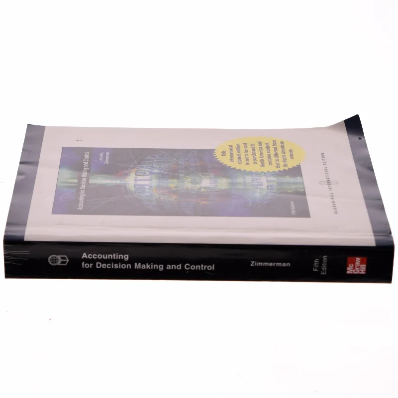 Accounting for decision making and control (Bog)