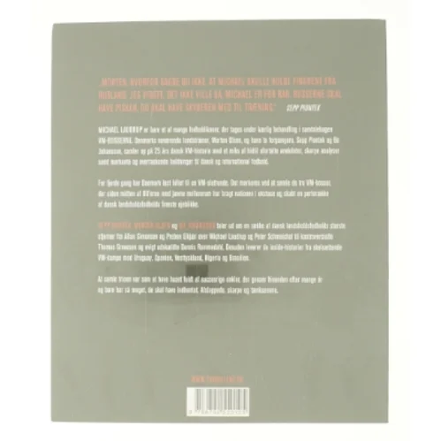 VM-bosserne af Morten Olsen (f. 1949-08-14), Hans Krabbe, Bo Johansson (f. 1942-11-28), Sepp Piontek, Dan Hirsch Sørensen (Bog)