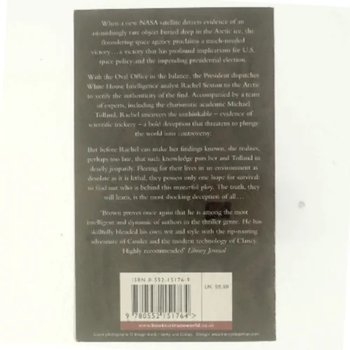 Deception point af Dan Brown (Bog)