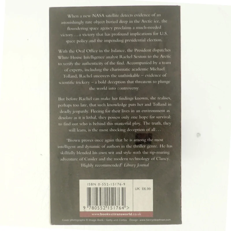 Deception point af Dan Brown (Bog)