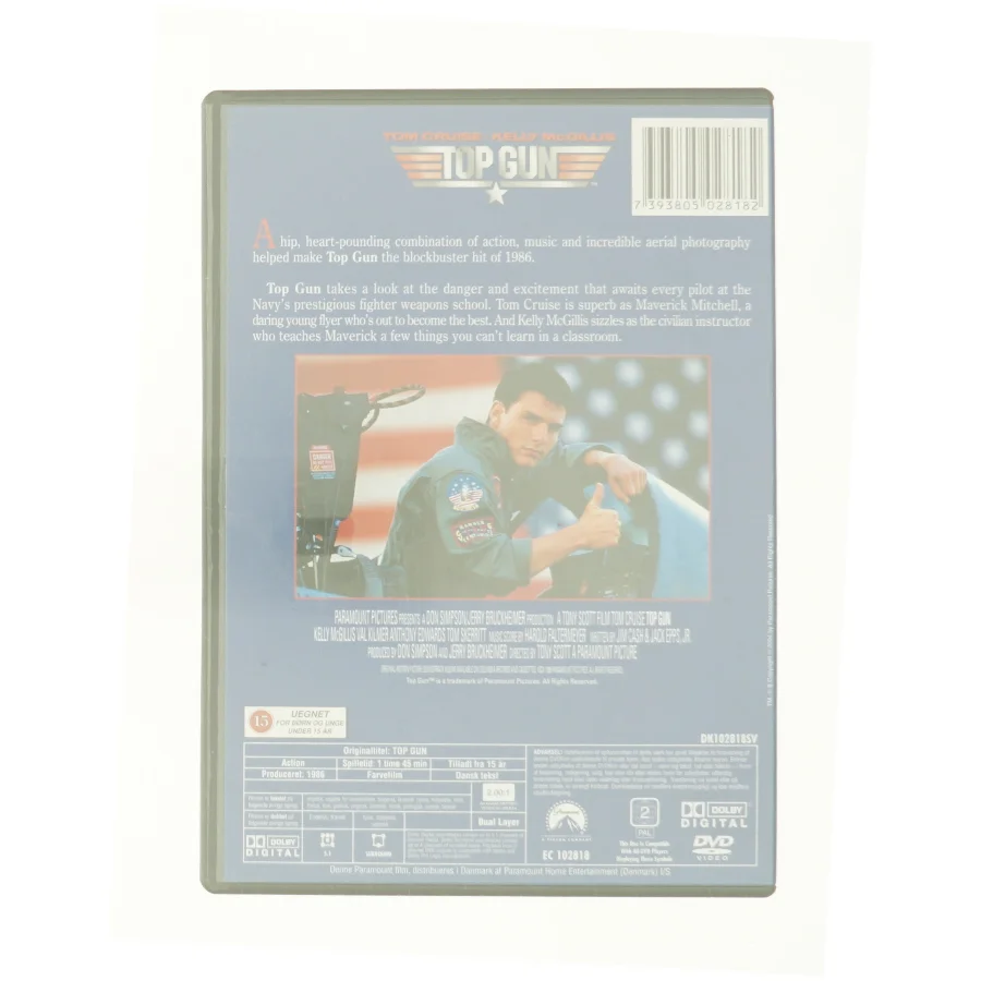 Top Gun fra DVD
