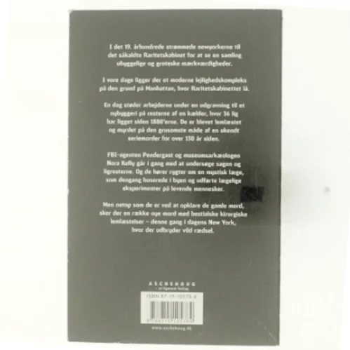 Dødens kabinet - af Douglas Preston