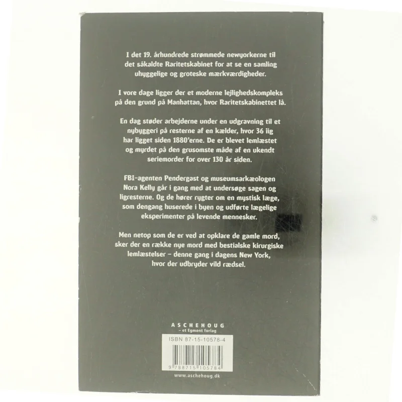 Dødens kabinet - af Douglas Preston