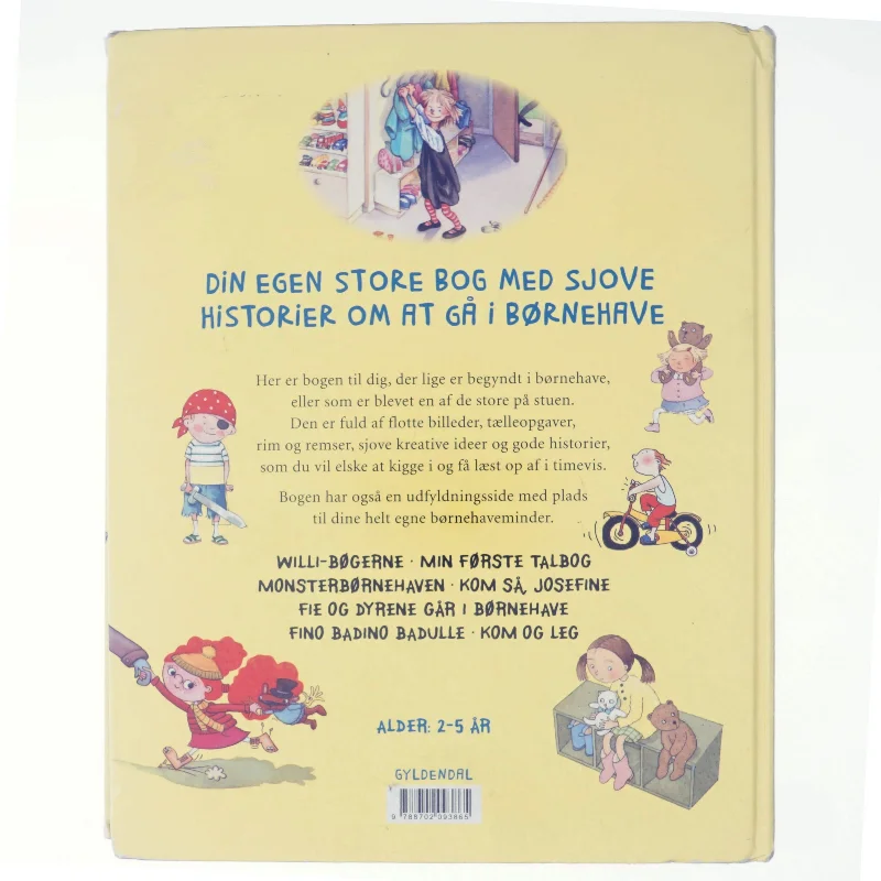 Velkommen i børnehaven (Bog)