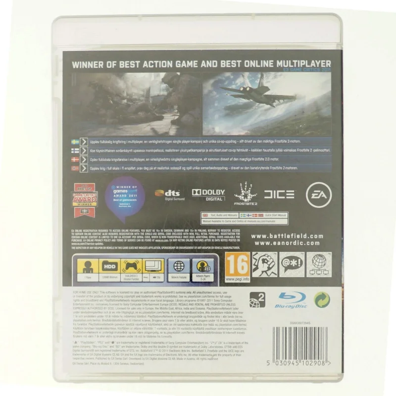 Battlefield fra ps3