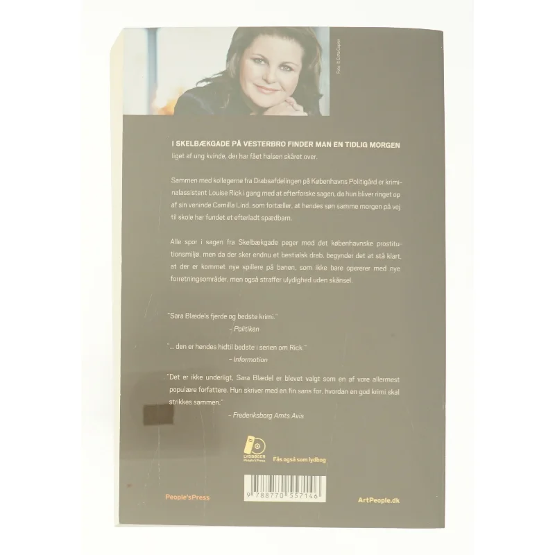 Aldrig mere fri af Sara Blædel (Bog)