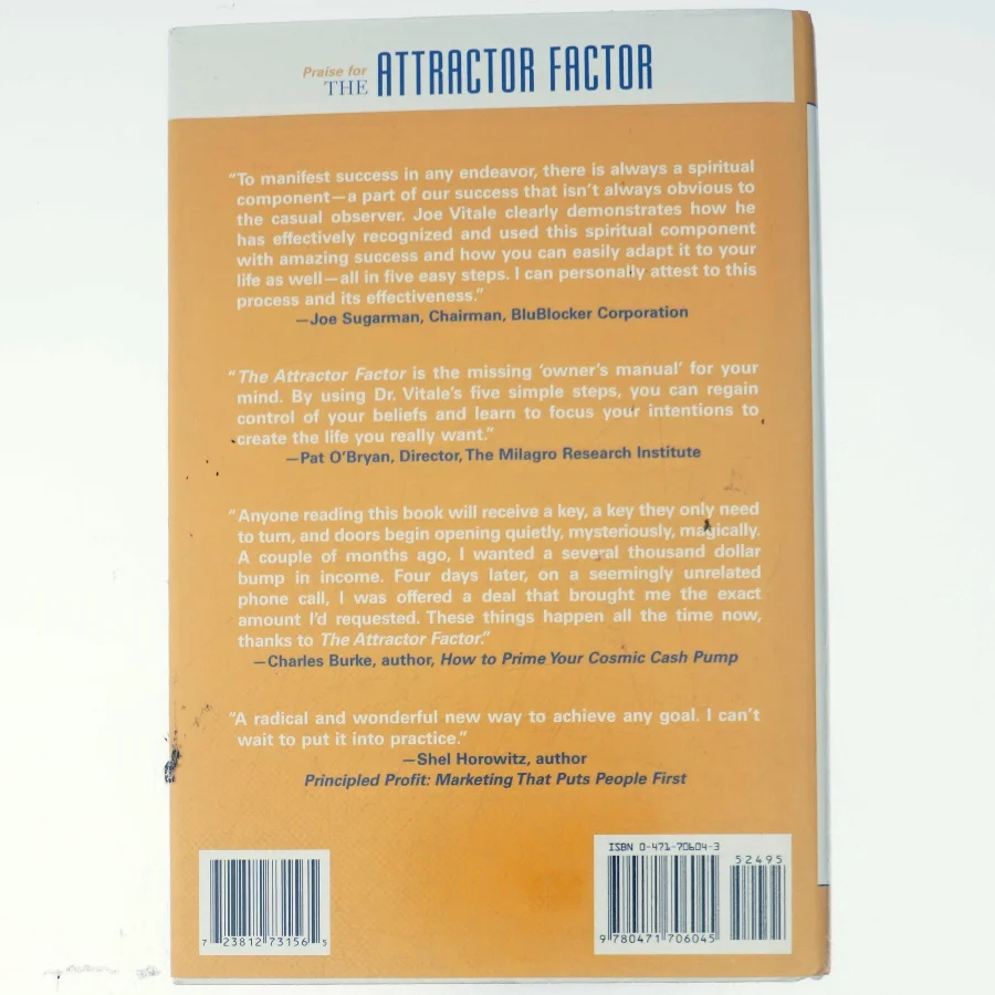 The Attractor Factor af Joe Vitale (Bog)