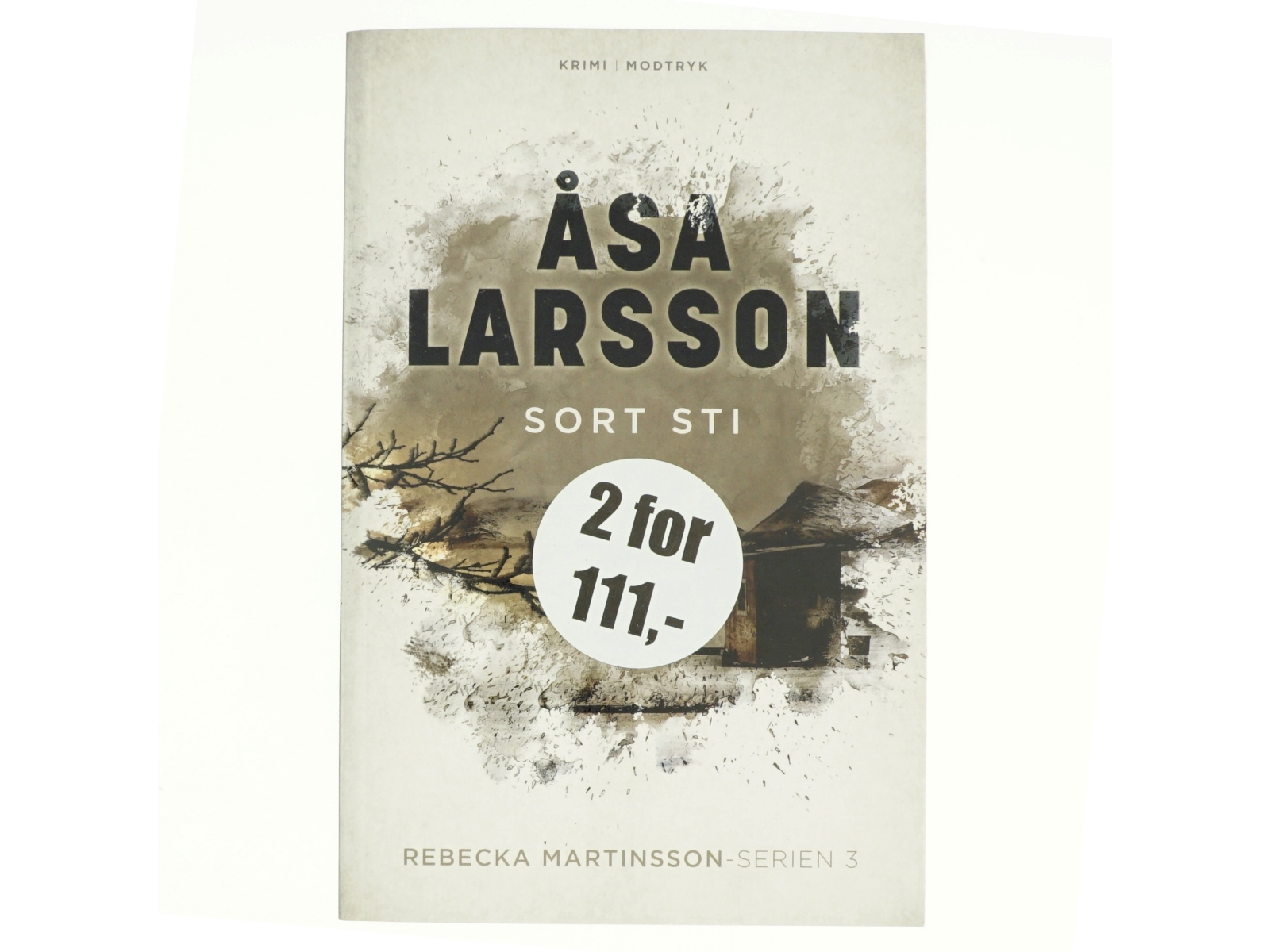 Sort sti af Åsa Larsson (Bog)