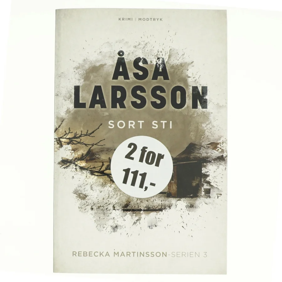 Sort sti af Åsa Larsson (Bog)