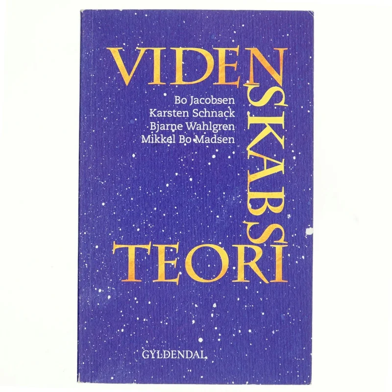 Videnskabsteori af Bo Jacobsen (f. 1940) (Bog)
