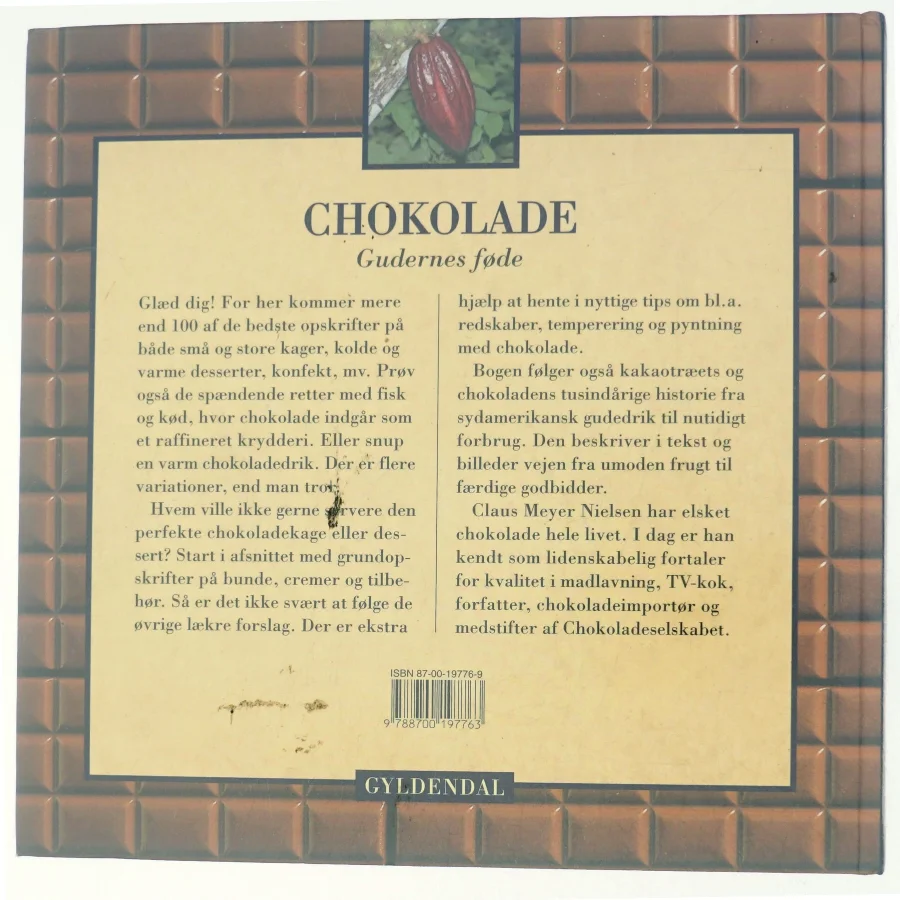 Chokolade af Claus Meyer Nielsen (Bog)