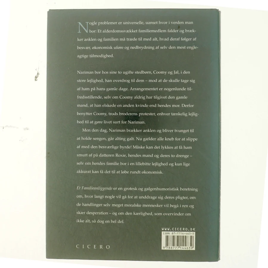 Et familieanliggende af Rohinton Mistry (Bog)