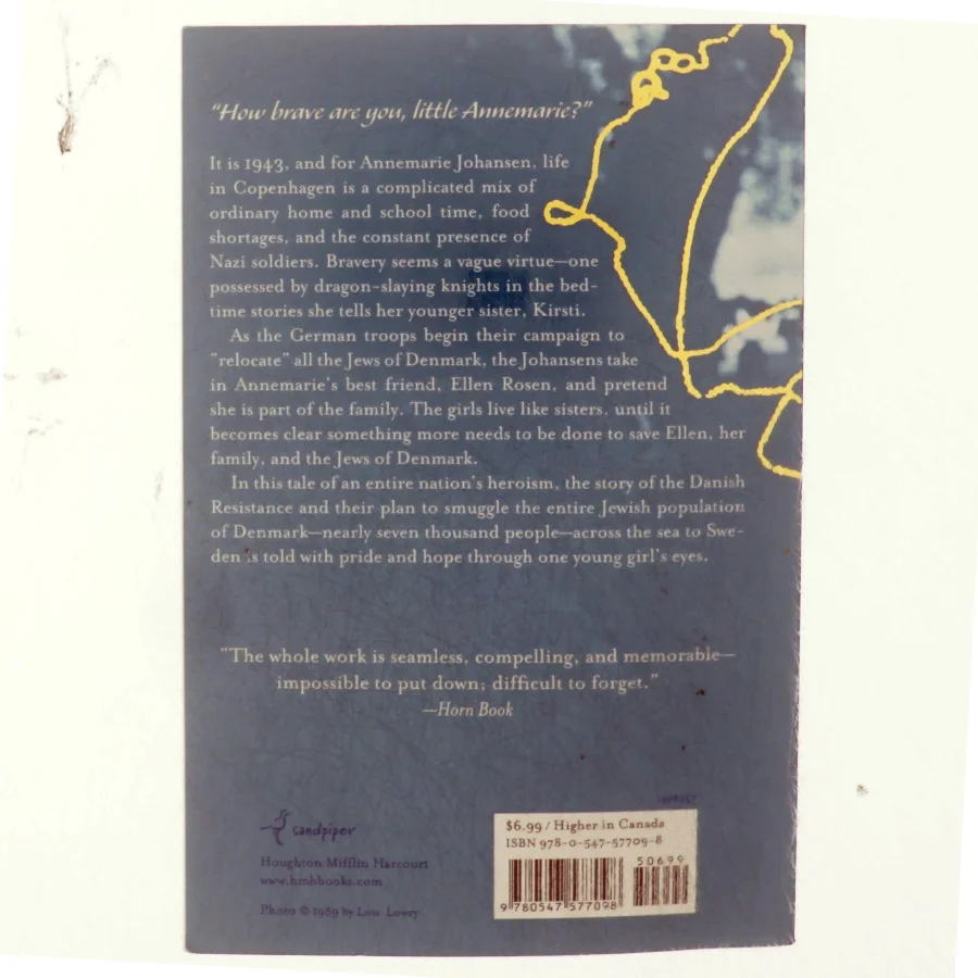 Number the stars af Lois Lowry (Bog)