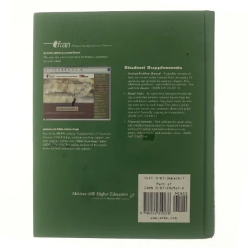 Fundamentals of corporate finance (Bog)