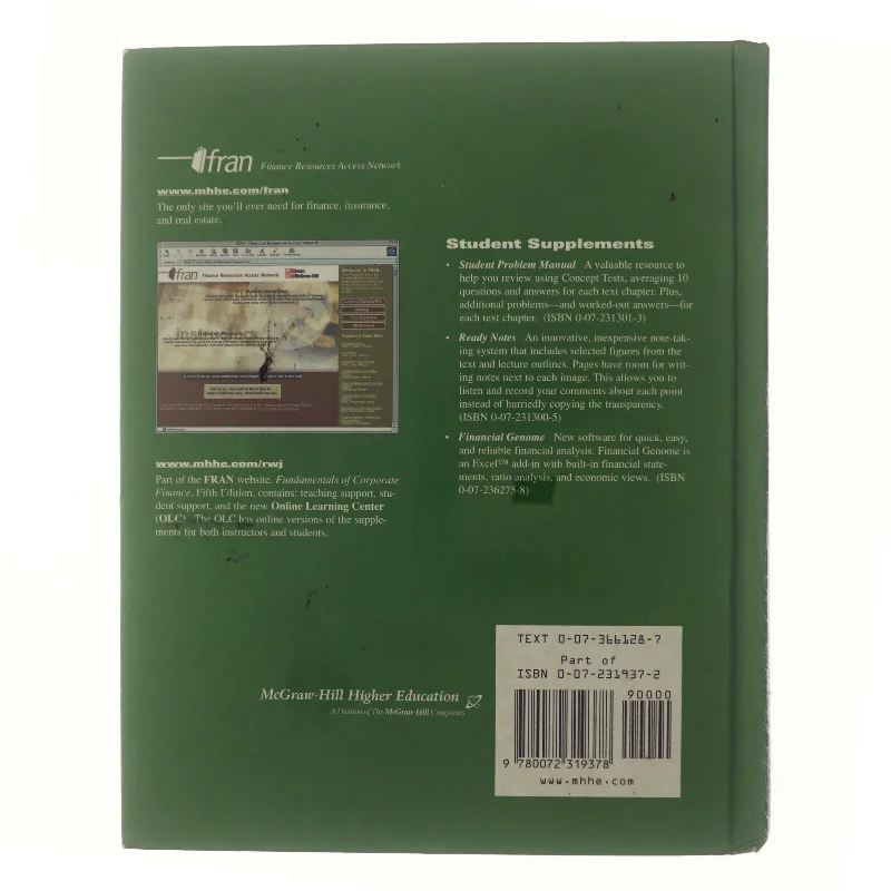 Fundamentals of corporate finance (Bog)