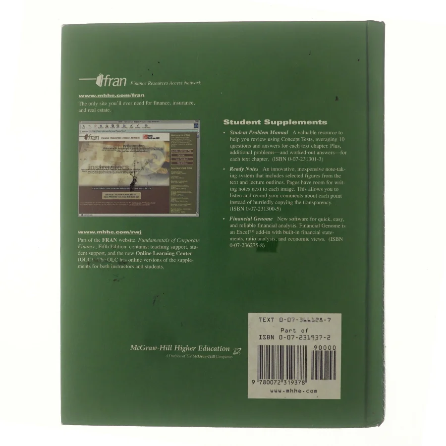 Fundamentals of corporate finance (Bog)