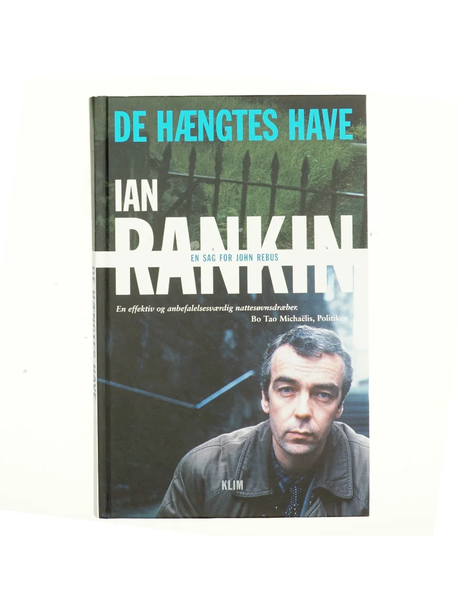 Forsiden af De hængtes have (The Hanging Garden) af Ian Rankin