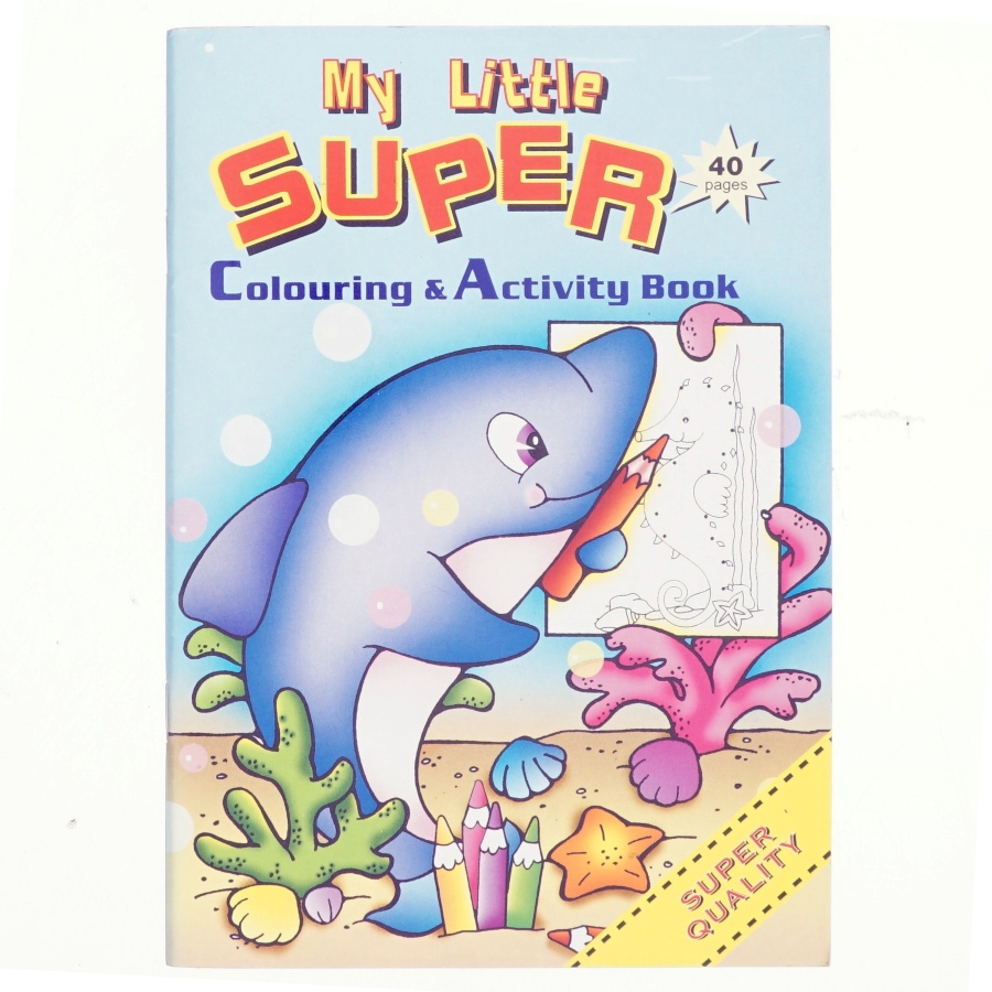 My little super colouring book