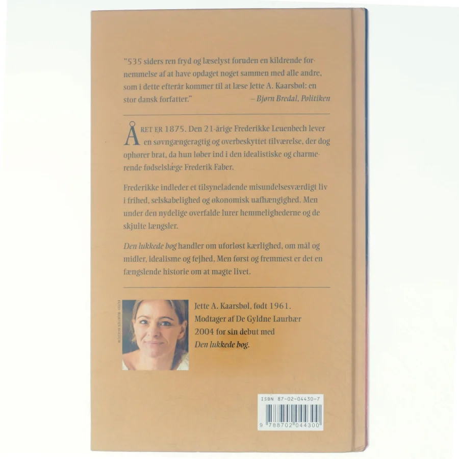 Den lukkede bog af Jette A. Kaarsbøl (Bog)