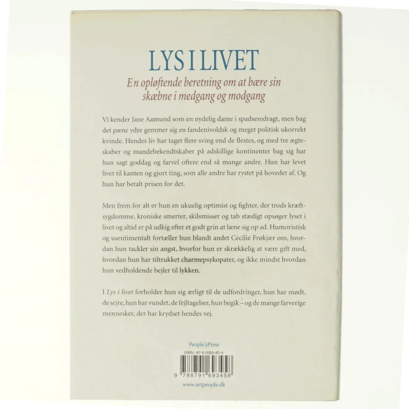 Lys i livet af Jane Aamund og Cecilie Frøkjær