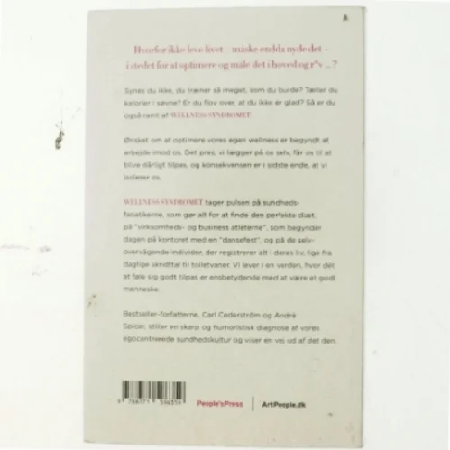 Wellness syndromet af Carl Cederström (f. 1980) (Bog)