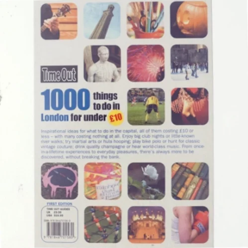 1000 Things to Do in London for Under £10 af Editors of Time Out (Bog)