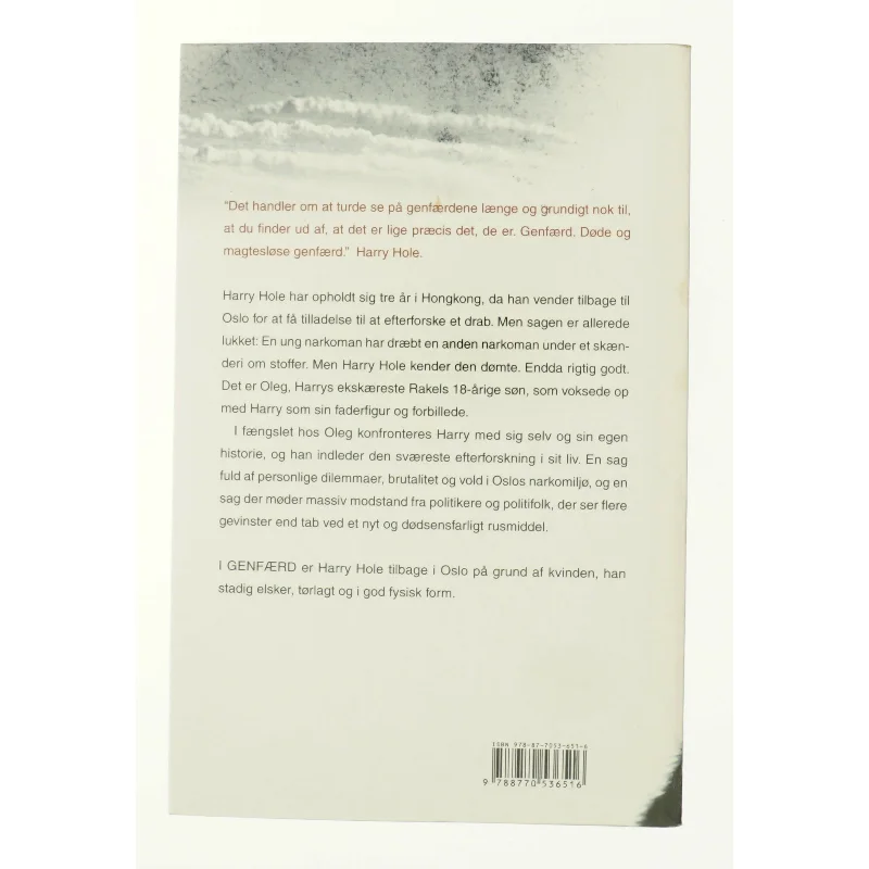 Genfærd af Jo Nesbø (Bog)