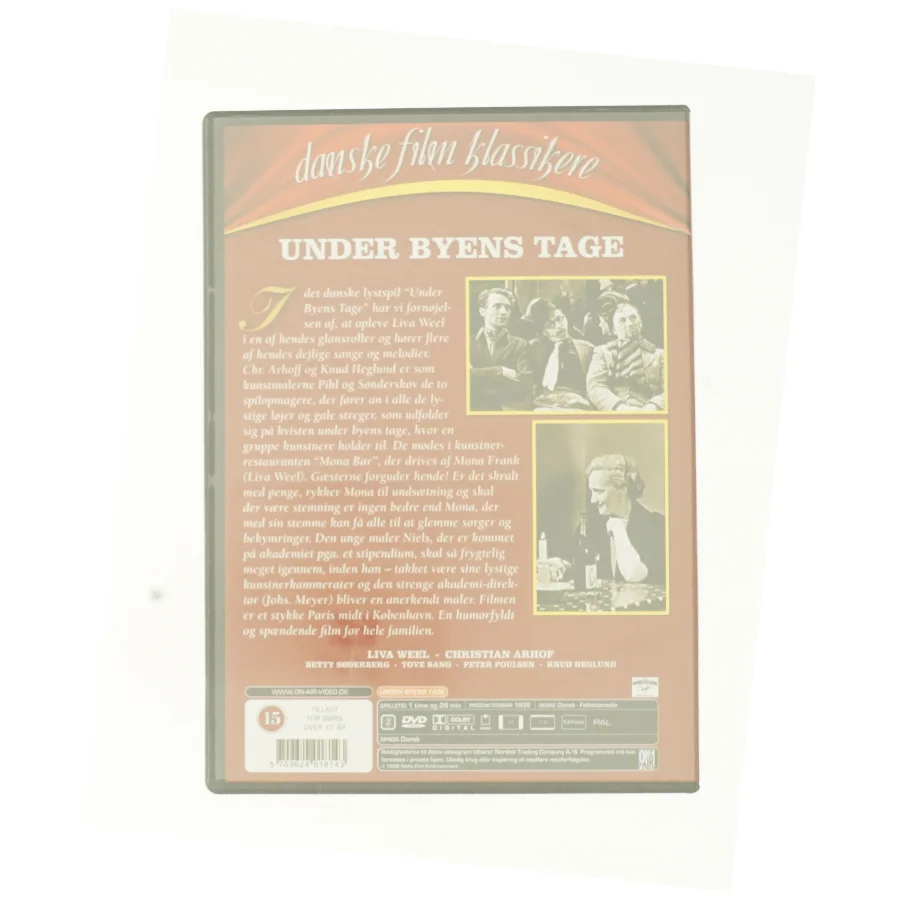 Under Byens Tage fra DVD