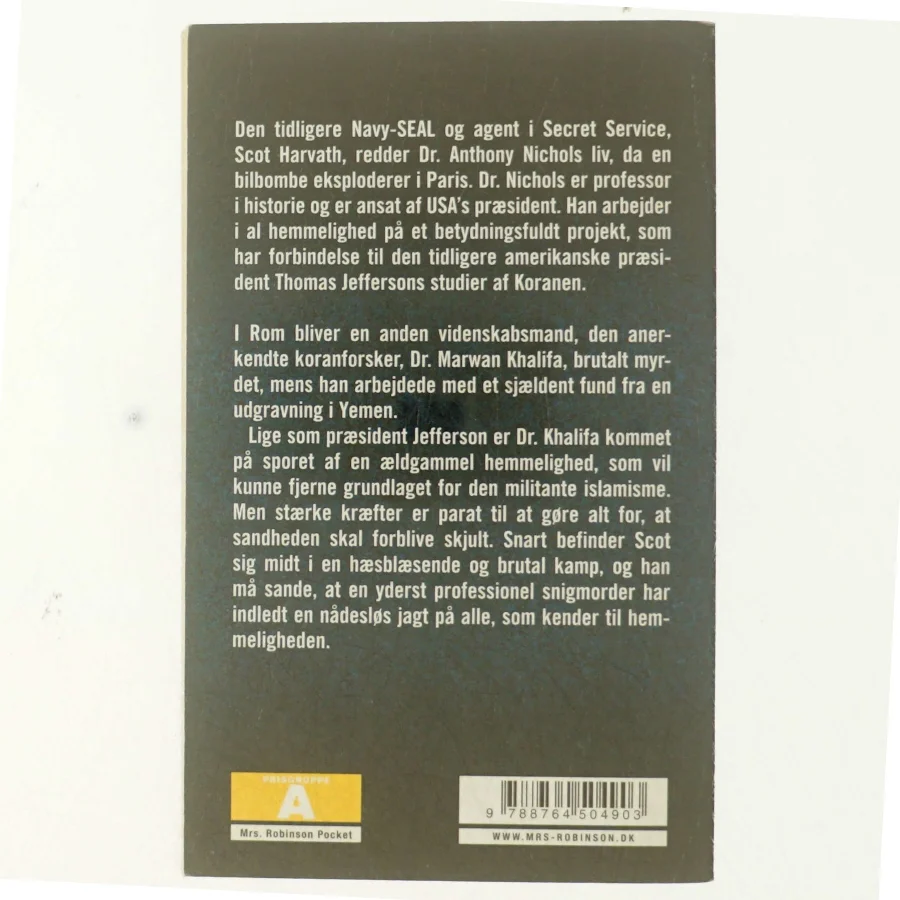 Den sidste patriot af Brad Thor (Bog)