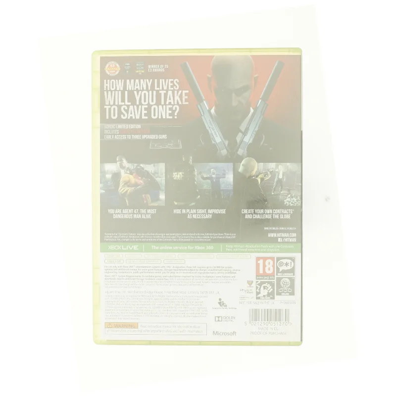 Hitman Absolution Nordic Limed X360