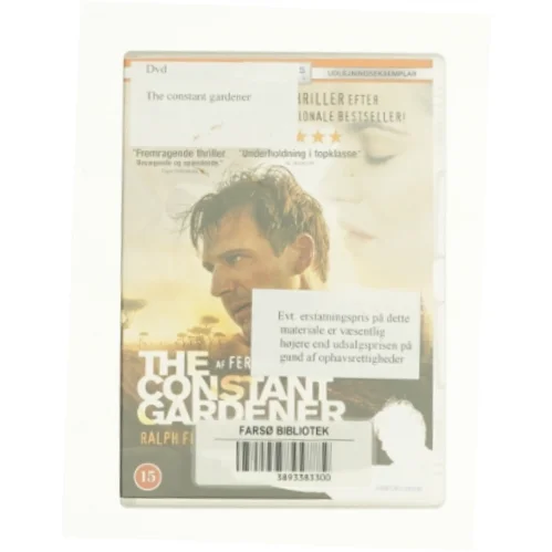 The constant gardener fra DVD