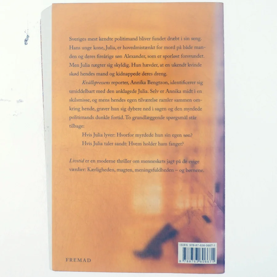 Livstid : krimi af Liza Marklund (Bog)