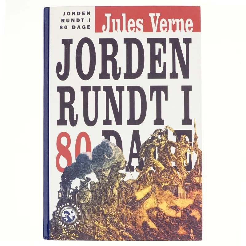 Jorden rundt i 80 dage af Jules Verne (Bog)