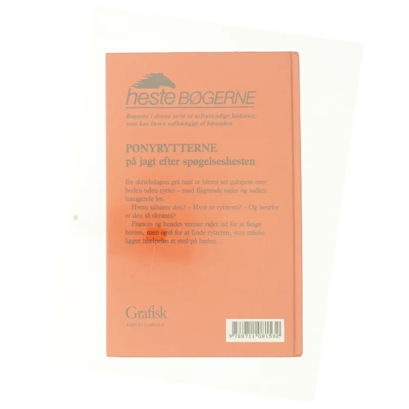Ponyrytterne på jagt efter spøgelseshesten af Josephine Pullein-Thompson (Bog)