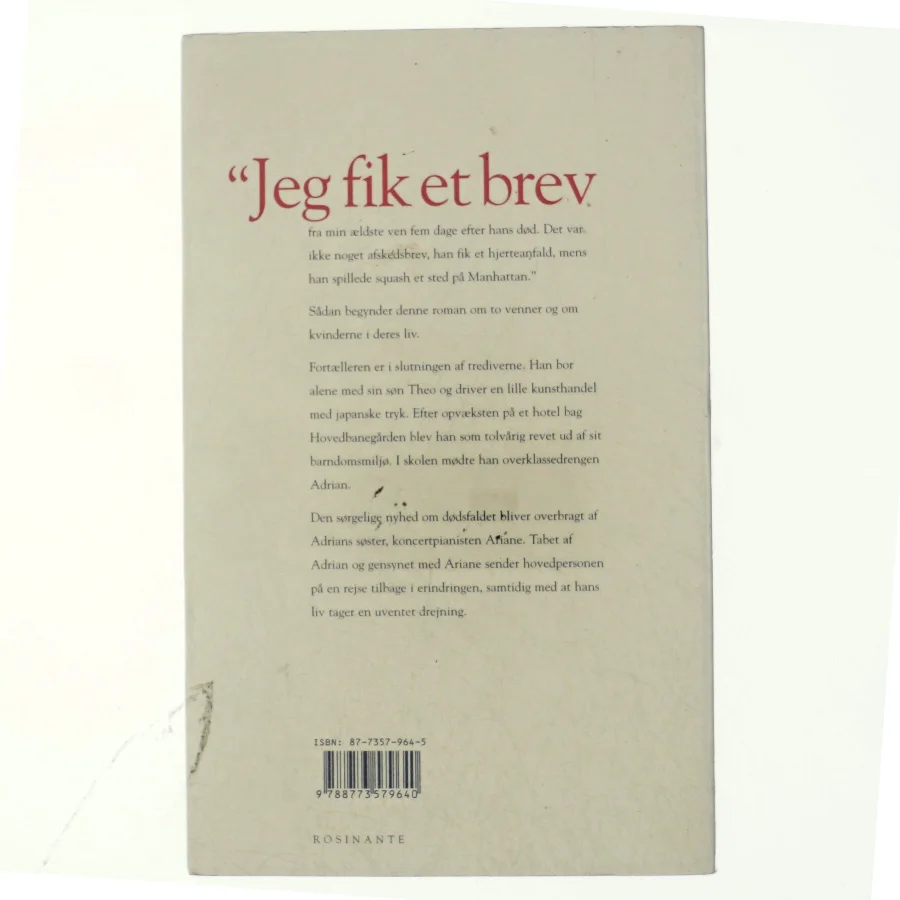 Hjertelyd : roman af Jens Christian Grøndahl (Bog)